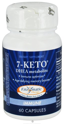 7-Keto (DHEA) 60 Caps (Améliore le système immunitaire) - Enzymatic Therapy