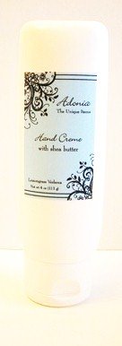 Adonia Citronnelle Verveine Crème mains avec tube Beurre de Karité - 4 oz