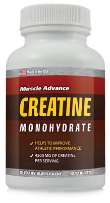 Advance Créatine Muscle Building Supplement musculaire - Créatine Muscle Builder Pill pour Workouts ~ 6 Bouteilles