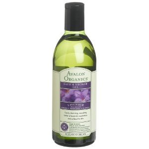 Bain Avalon Organics Lavender Gel Douche, 12-Ounce Bottle (Pack de 2)