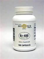 Bio-Tech - La vitamine B-2 400 mg 100 gélules