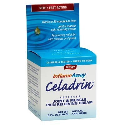 Celadrin Crème InflameAway - Joint avancée et crème soulager la douleur musculaire - 6 oz