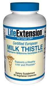 Certified European Milk Thistle 60 Vegicaps