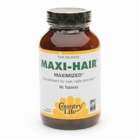Country Life - Maxi-cheveux maximisée, 90 comprimés