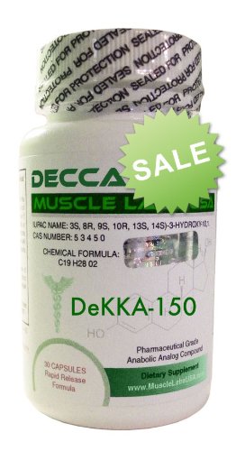 Dekka-150 d'entraînement musculaire supplément de 30 caspsules