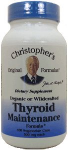 Dr Christophers Formule Entretien thyroïde 100 Capsules