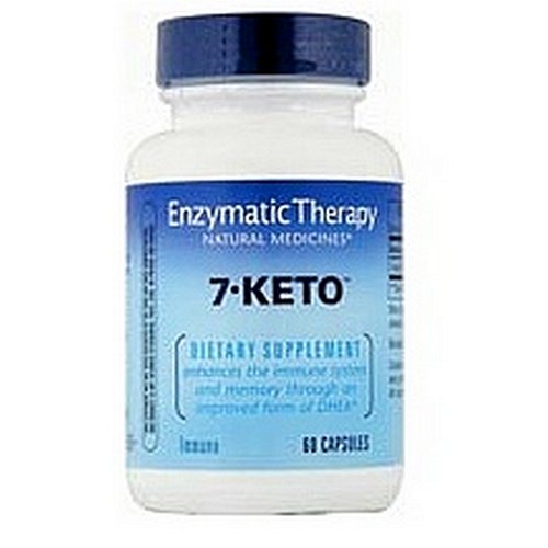 Enzymatic Therapy 7-Keto, DHEA, métabolite capsules 60