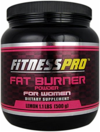Fitness Pro Lab poudre Fat Burner pour femmes, citron, 500-Grammes
