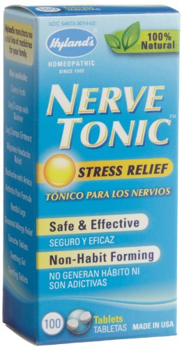Hyland secours Nerve Tonic Stress, 100 comprimés (lot de 3)