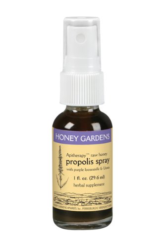 Jardins Propolis Miel Spray, 1-once (Pack de 2)