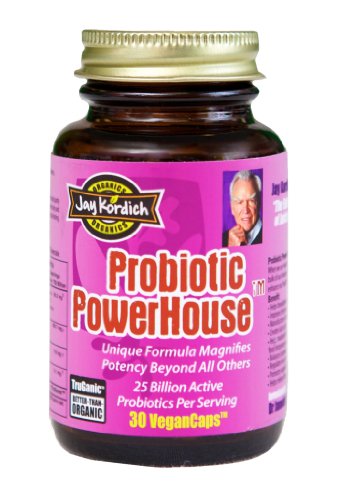 Jay Organics Kordich jko-LGC-30-Vegan-Caps probiotiques Digestion & immunitaire Capsules fonction power