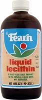 La lécithine liquide Fearn - 32 oz.