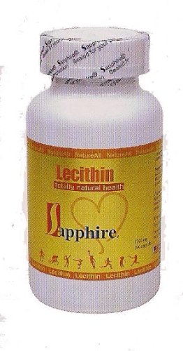 Lécithine de soja 1200 mg 100 Softgels made in USA. Santé Totalement naturel.