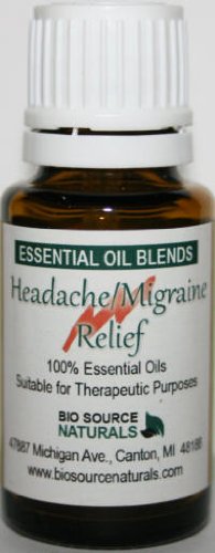 Maux de tête & Migraine Relief MC Mélange d'huiles essentielles 15 ml