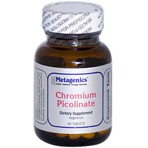 Metagenics - picolinate de chrome 60 Comprimés