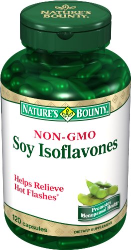Nature des isoflavones de soja Bounty, sans OGM, 120 Capsules