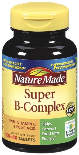 Nature Made super Comprimés complexe B, 140 Count