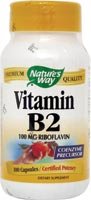Nature Way - Vitamine B2, 100 mg, 100 capsules