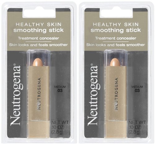 Neutrogena Healthy Skin Smoothing Concealer traitement Stick, moyenne 03, 0,10 once