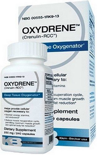 Novex Biotech Capsules Oxydrene, 120-Count Bottle