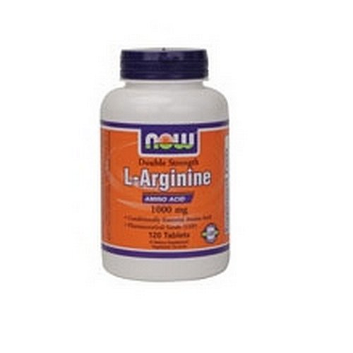 NOW Foods L-Arginine 1000mg, 120 Tablets