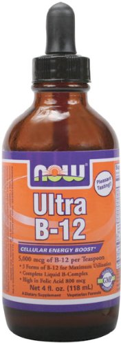 NOW Foods Ultra B-12 liquide, 4-onces liquides