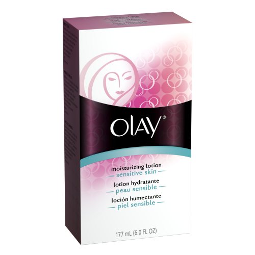 Olay Lotion hydratante, peau sensible, 6-once (Pack de 2)