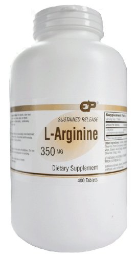 PE L-Arginine 350mg à libération prolongée 400 Tabs