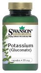 Potassium (gluconate) 99 mg 250 Caps par Swanson Premium
