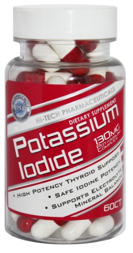 Potassium iodure en iode Capsules 130mg 60 pour les électrolytes minéraux Solde Salut-Tech Pharmaceuticals