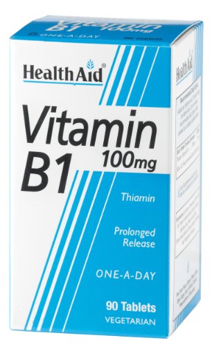 Santé aide Vitamine B1 (thiamine) 100mg - 90 comprimés à libération prolongée
