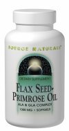 Source Naturals graines de lin-Primrose Oil, 1300mg, 180 Softgels