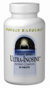 Source Naturals Ultra complexes Endurance inosine, 24 comprimés