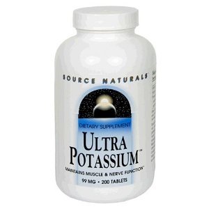 Source Naturals Ultra Potassium 99mg, 100 comprimés (lot de 2)