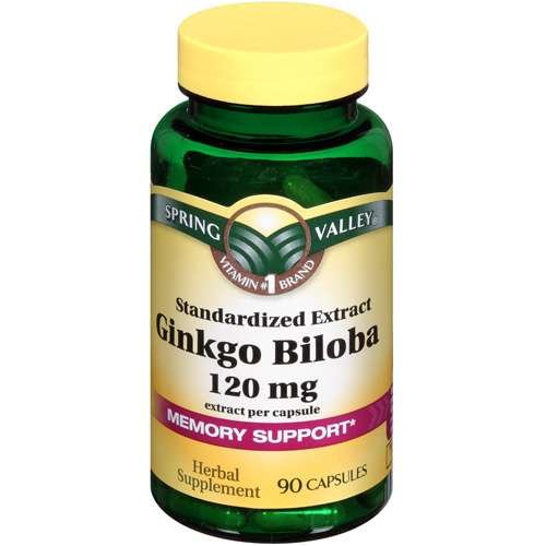 Spring Valley Herbal Supplement Ginkgo Biloba 90 CT
