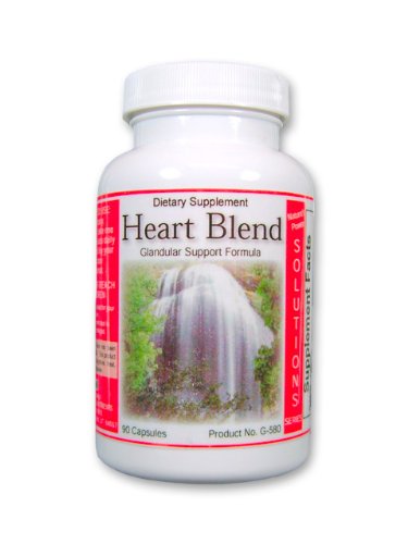 Supplément coeur, coeur Blend, Natural Supplément cardiovasculaires, aux sels cellulaires homéopathiques 90ct