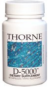 Thorne Research - Vitamine D-5, 000 - 60ct