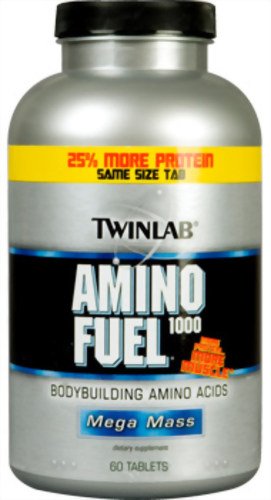 Twinlab Amino Fuel Mega Mass 1000, 150 Tablets (Pack de 2)