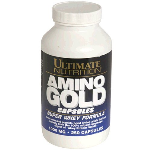 Ultimes Capsules Nutrition Amino Gold, 1000 mg, 250-Count Bouteilles