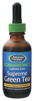 Vitamin Shoppe - Suprême de thé vert sans caféine, 2 fl oz liquide
