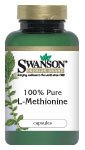 100% pure L-Méthionine 500 mg 30 Caps par Swanson Premium