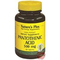 Acide pantothénique 1000 Time Release mg - 60 - comprimé à libération prolongée