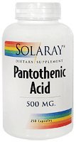 Acide pantothénique 500mg - 250 - Capsule