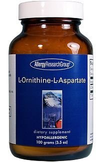Allergy Research Group L-ornithine-L-aspartate, 100 gramme de poudre
