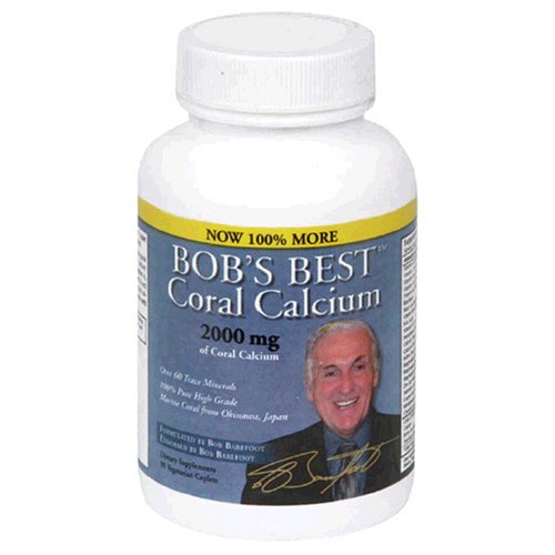 Bob Meilleur calcium de corail, 2000 mg, 90 comprimés