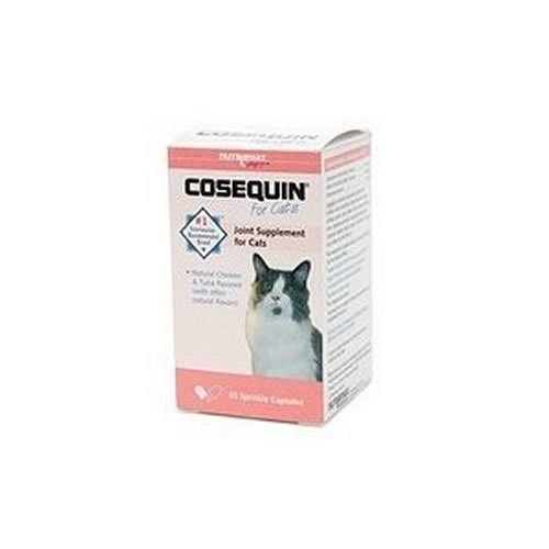 Cosequin Supplément commun pour les chats, saveur de poulet et de thon, 55 ch (Multi-Pack)