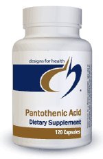 Designs For Health - Acide pantothénique 500 mg 120 gélules