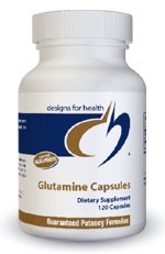 Designs For Health - L-Glutamine 850mg 120 caps