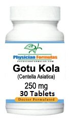 Gotu Kola Centella Asiatica Supplément Herb 250 mg, 30 comprimés, Nerve Tonic pour la mémoire, l'anxiété et la dépression Calme - Approuvé par le Dr Ray sahélienne, MD