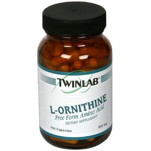 L Ornithine, 100 capsules, De Twinlab